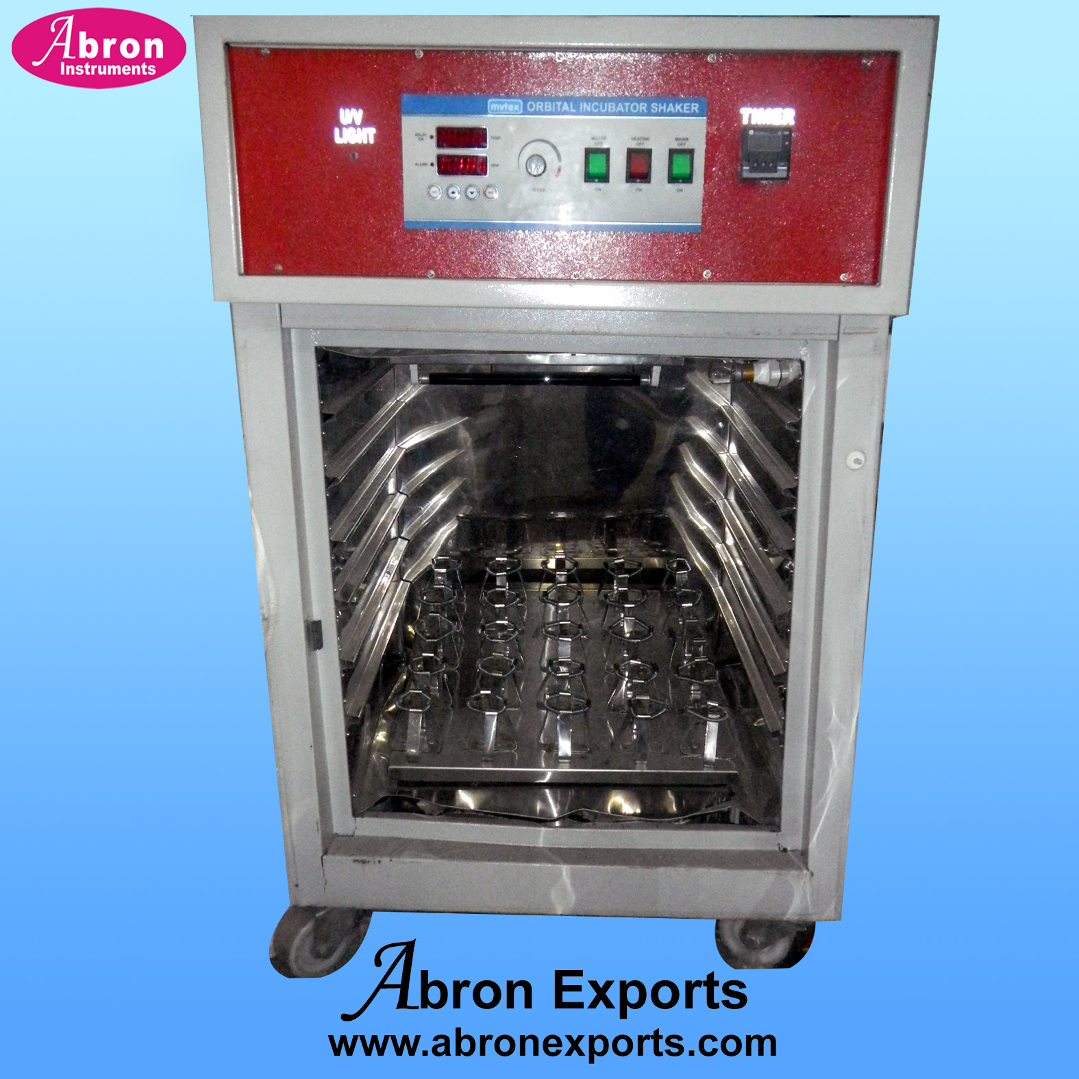 Incubator shaker  shaking with timer orbital abron AC-349B2